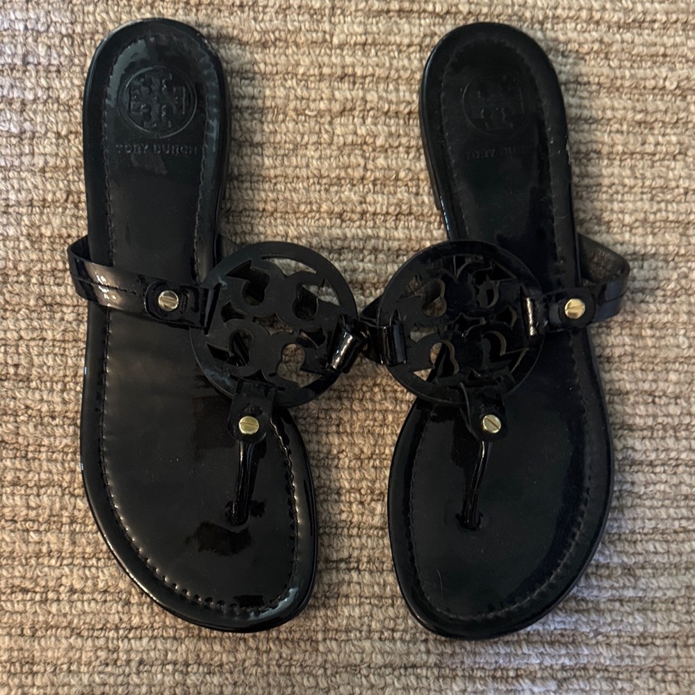 Tory Burch Miller Black Sandals